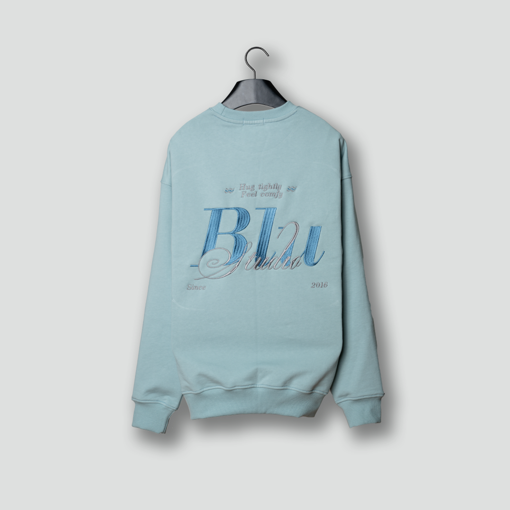 Sweatshirt Teal BLU