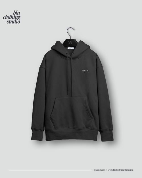 Hoodie BLU oversized