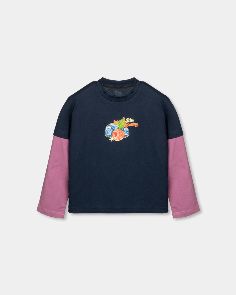 Kids Blueberry Double sleeve
