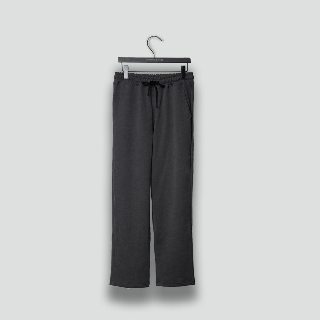 Embroidered Sweatpants Straight 