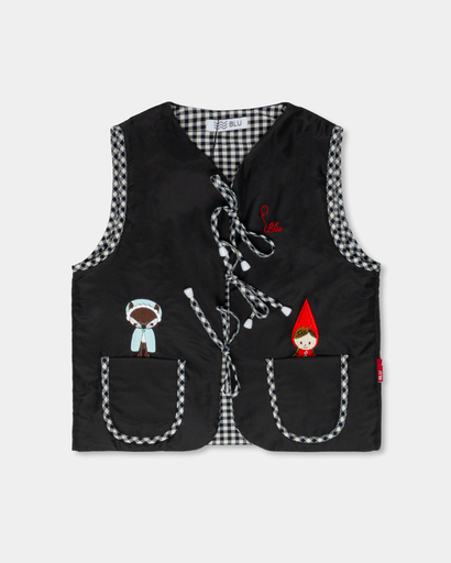 Kids Tie-Front Vest
