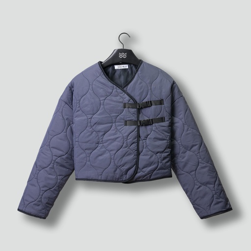 Cropped Quilted Jacket for Women